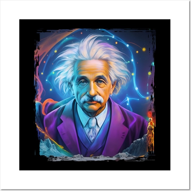 Albert Einstein Wall Art by Tiago Augusto